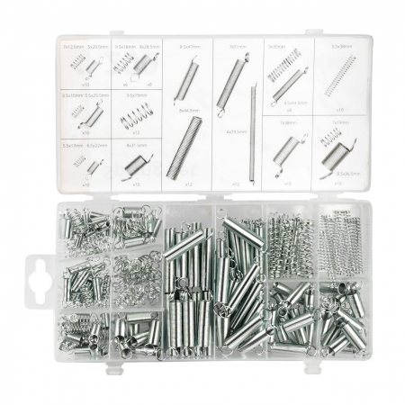 Set 200 arcuri de compresie si extensie de diferite dimensiuni pentru reparatii [4]