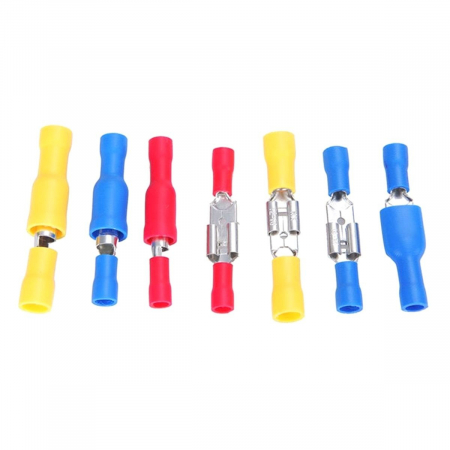 Set 280 de conectori de sertizare izolati, 15 tipuri, in carcasa de plastic [3]