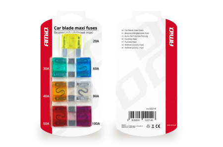 Scule camion - Siguranțe Auto MAXI – Set de 7 Bucăți