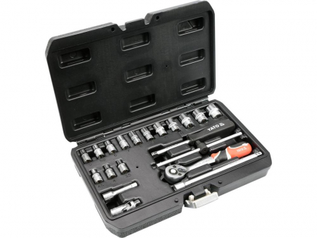 Trusa tubulare cu antrenor 20buc 1/4'', CR-V [2]