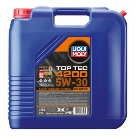 Produse Liqui Moly - Ulei de motor Liqui Moly Top Tec 4200 5W-30 1 litru