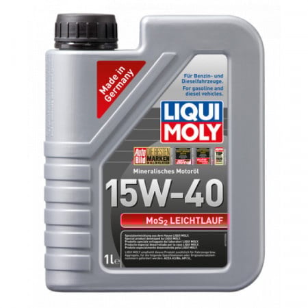 Piese dupa brand - Ulei motor Liqui Moly MoS2 Leichtlauf 15W-40 la 1L