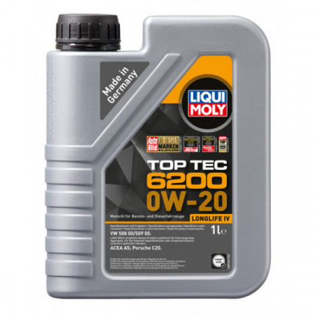 Piese dupa brand - Ulei motor Liqui Moly Top Tec 6200 LL lV 0W 20 1 litru