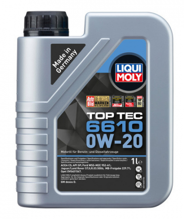 Piese dupa brand - Ulei motor Liqui Moly Top Tec 6610 0W 20 1L