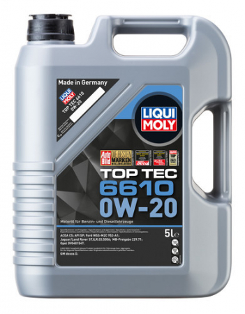 Piese dupa brand - Ulei motor Liqui Moly Top Tec 6610 0W 20 5L