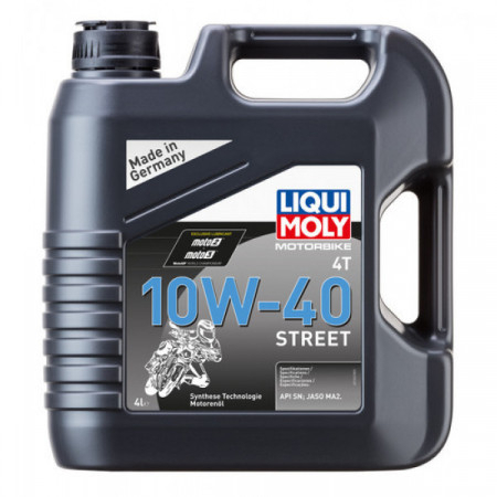 Piese dupa brand - Ulei motor Motorbike 4T 10W-40 Street Liqui Moly 4L