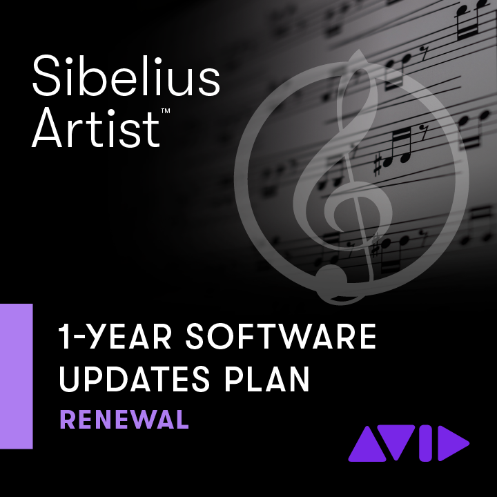 Sibelius Artist 1Y Updates+Support RENEWAL [1]