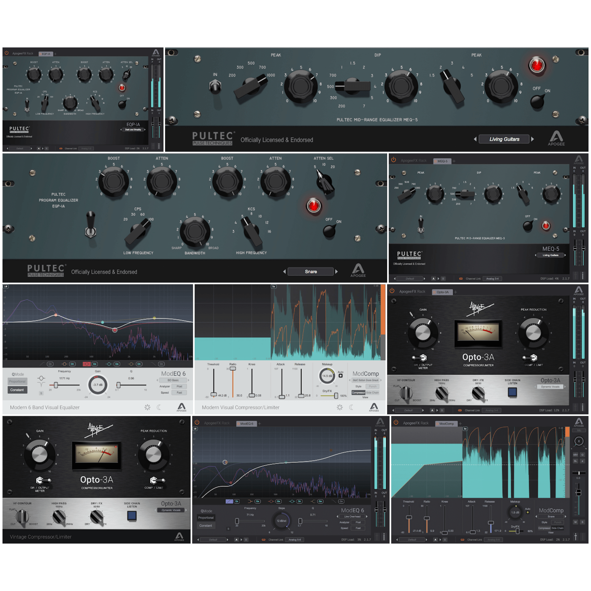 Pluginuri audio - Apogee FX Bundle