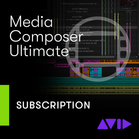 Avid Media Composer - Media Composer Ultimate 3Y Subscription, NEW