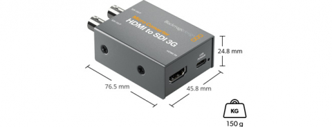 Blackmagic Design Micro Converter HDMI to SDI 3G (cu sursa de tensiune) [4]