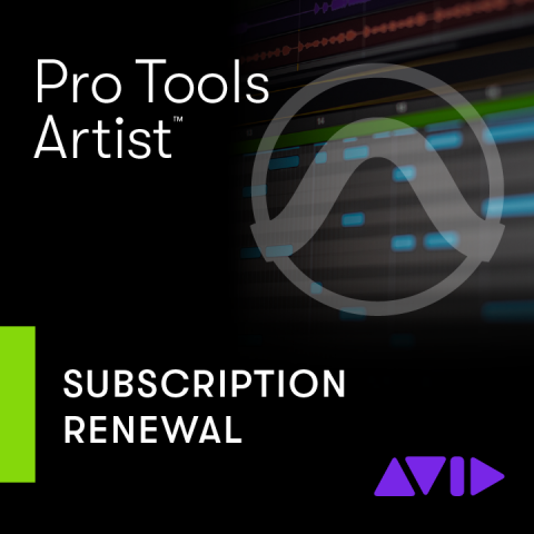 Avid ProTools - PT Artist Annual Paid Annually Subscript RENEWAL