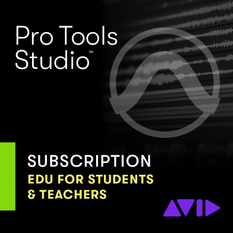 Avid ProTools - Pro Tools Studio Annual Paid Annual Subscription EDU