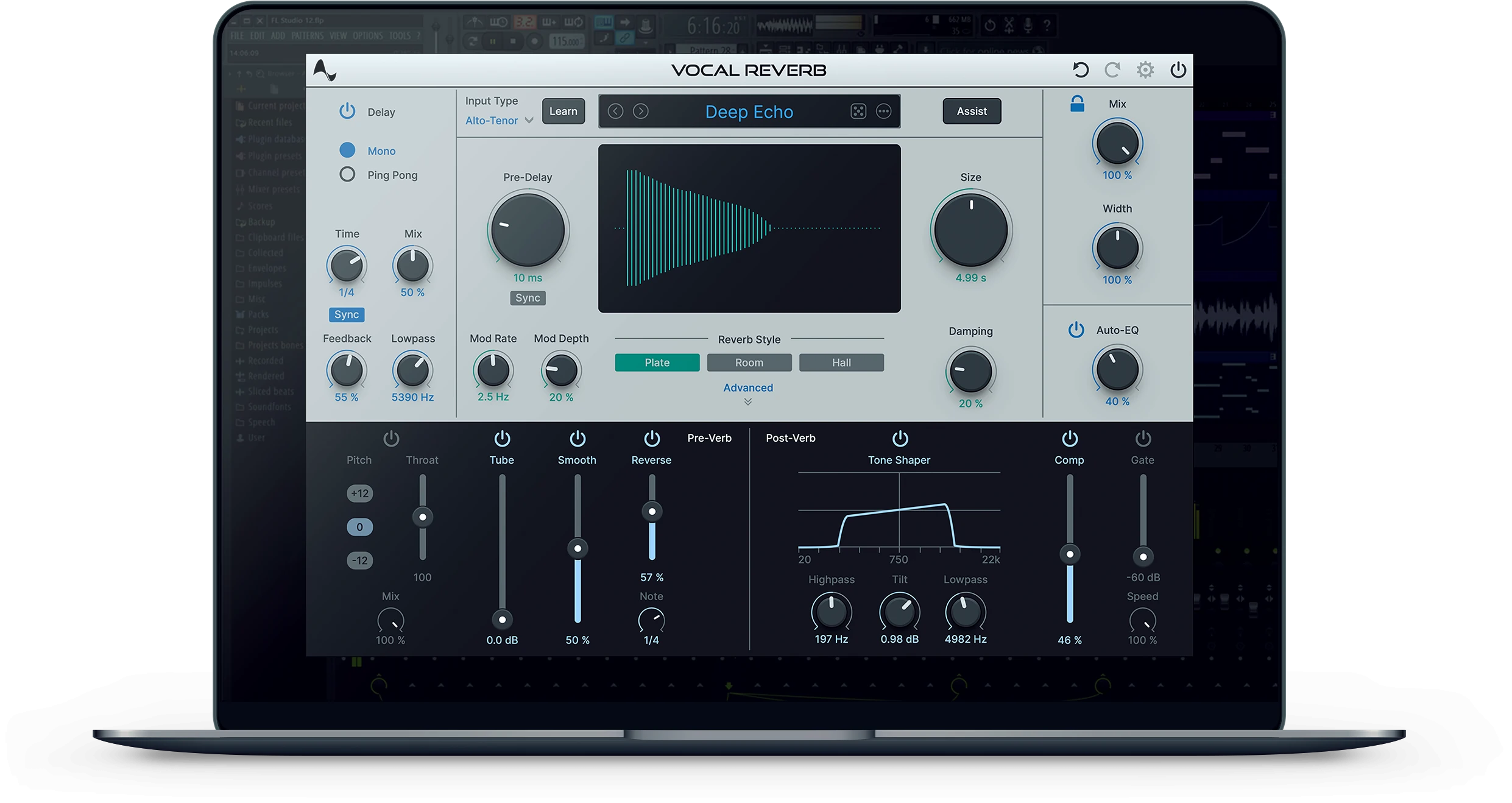 Pluginuri audio - Vocal Reverb by Auto-Tune