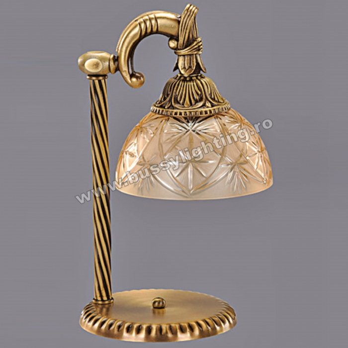 Veioza Avangard cu 1 Brat, Desing Clasic, Finisaj Bronz Antic - Bussy Lighting 3034-52-17 [1]