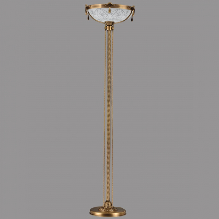 Lampadar Elegante cu Diam 43 cm, Desing Clasic, Finisaj Bronz Antic - Bussy Lighting 3038-52-31 [1]