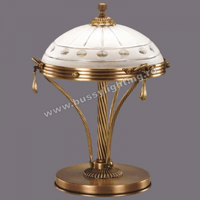 Veioza Ambiente cu Diam 33 cm, Desing Clasic, Finisaj Bronz Antic - Bussy Lighting 3039-52-37 [1]