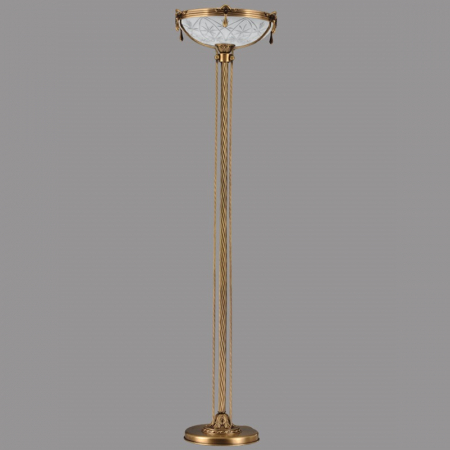 Veioze & Lampadare - Lampadar Elegante cu Diam 43 cm, Desing Clasic, Finisaj Bronz Antic - Bussy Lighting 3038-52-31