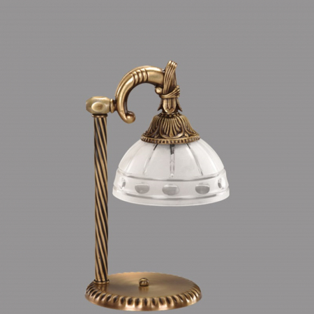 Veioze & Lampadare - Veioza Ambiente cu 1 Brat, Desing Clasic, Finisaj Bronz Antic - Bussy Lighting 3039-52-17