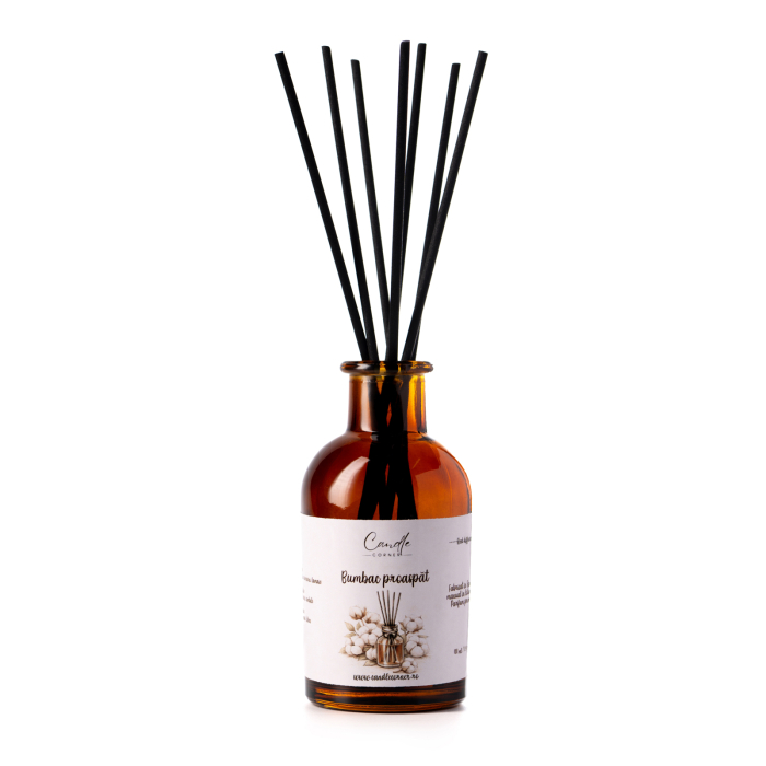 Parfum de cameră cu bețișoare Bumbac Proaspăt 100 ml Candle Corner [2]