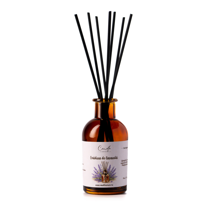 Parfum de cameră cu bețișoare Grădina de Lavandă 100 ml Candle Corner [2]