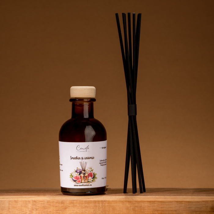 Parfum de cameră cu bețișoare Smochin & Iasomie 100 ml Candle Corner [3]