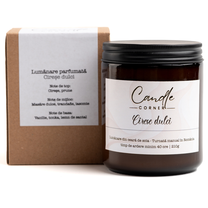 Set 3 lumânări parfumate Inspired din ceară de soia – Arome la alegere | Candle Corner [6]