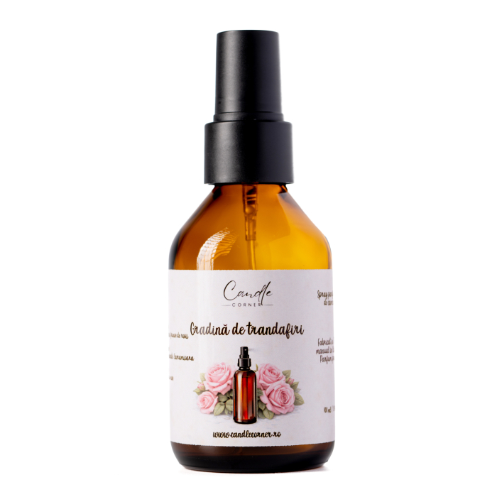 Spray parfumant de cameră Grădină de Trandafiri 100 ml Candle Corner [4]