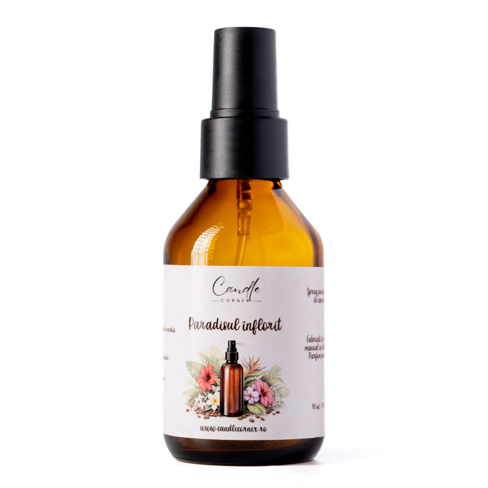 Spray parfumant de cameră Paradisul Înflorit 100 ml Candle Corner [4]