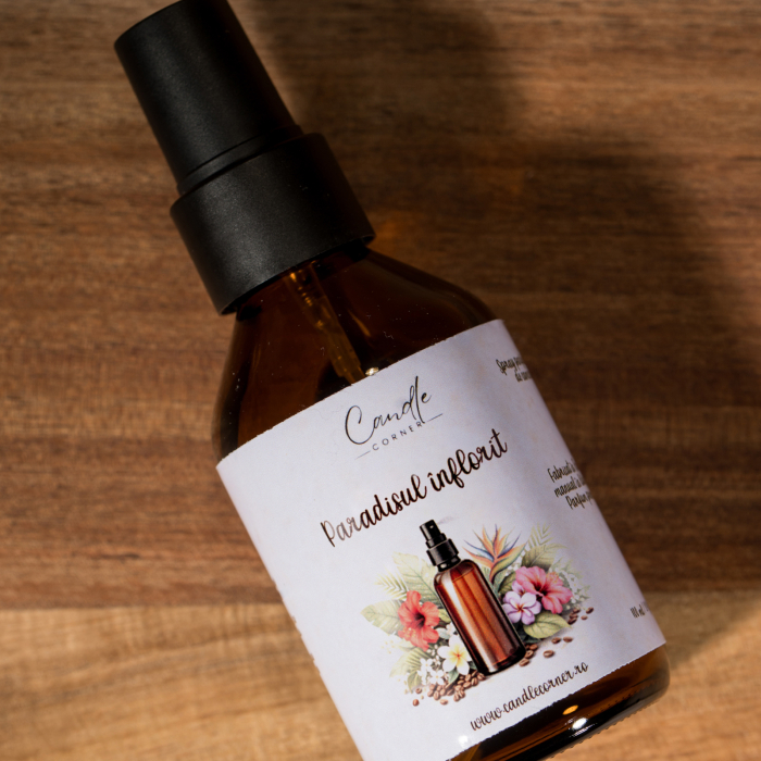 Spray parfumant de cameră Paradisul Înflorit 100 ml Candle Corner [2]