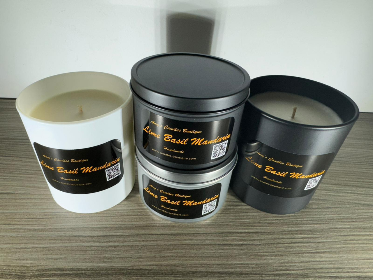 Lumanare parfumata Lime, Basil & Mandarin [3]