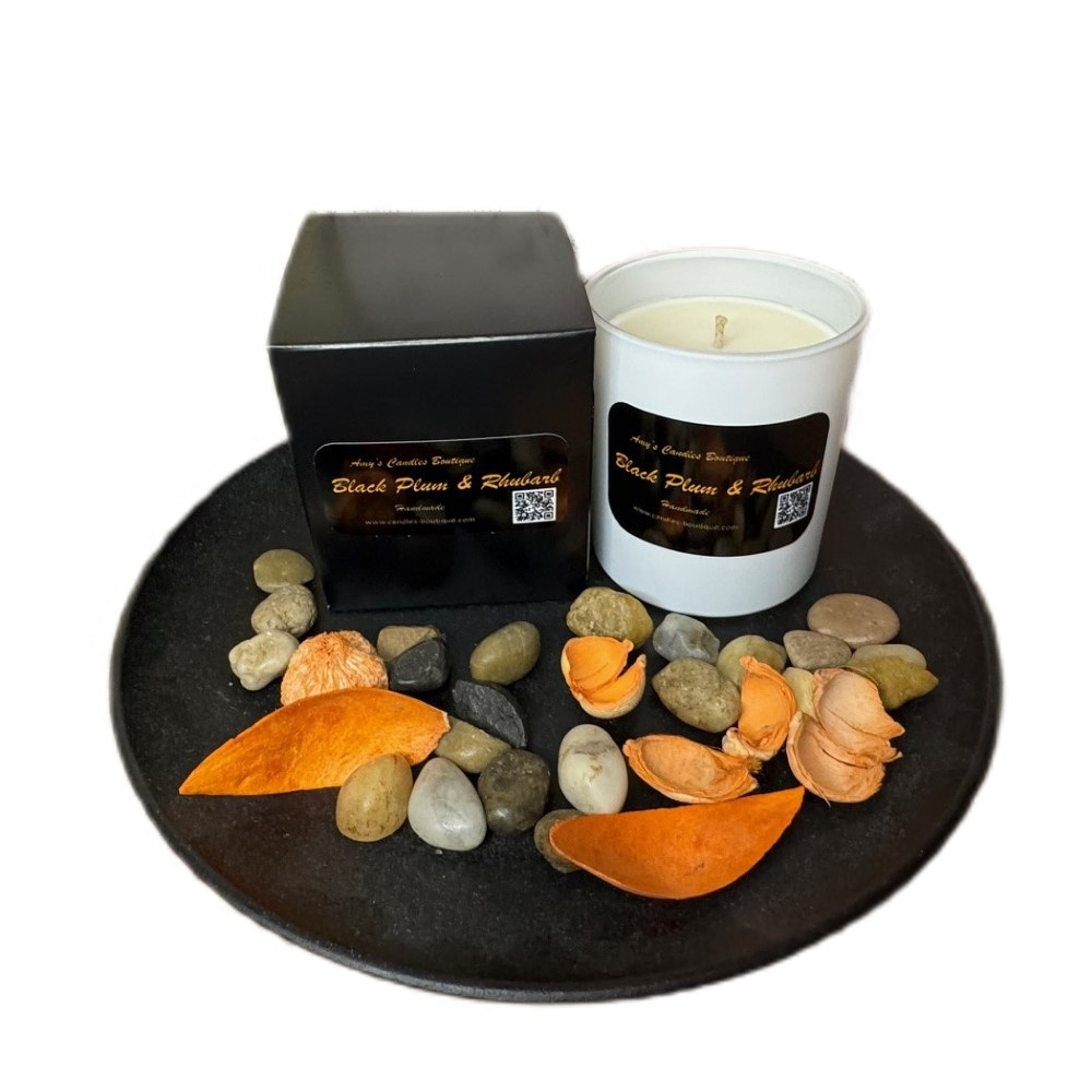 Lumanare Parfumata Black Plum & Rhubarb [1]