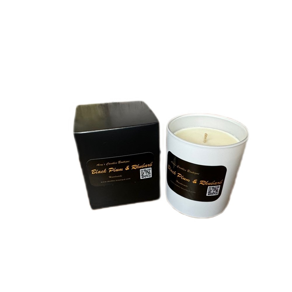 Lumanare Parfumata Black Plum & Rhubarb [6]