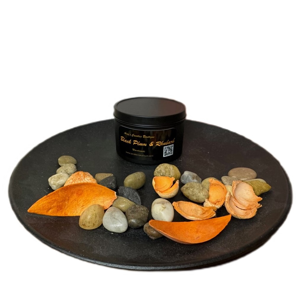 Lumanare Parfumata Black Plum & Rhubarb [1]