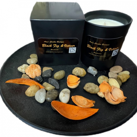 Fructata - Lumanare Parfumata Black Fig &Vetiver