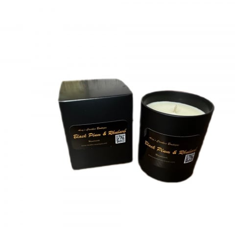 Lumanare Parfumata Black Plum & Rhubarb [5]