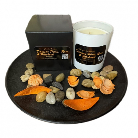 Fructata - Lumanare Parfumata Damson Plum, Rose & Patchouli