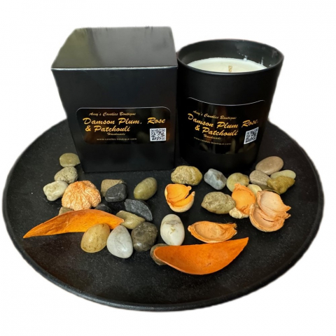 Fructata - Lumanare Parfumata Damson Plum, Rose & Patchouli