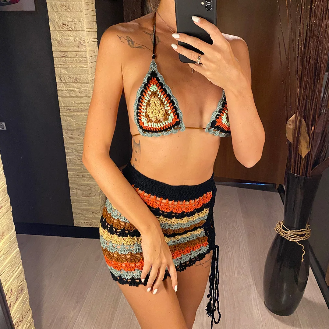 Compleu de plajǎ croșetat Dream [4]