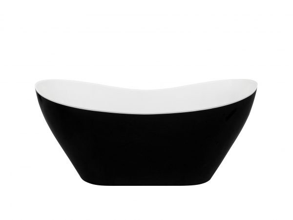 CADA FREESTANDING VIYA 160X70, BLACK&WHITE [2]