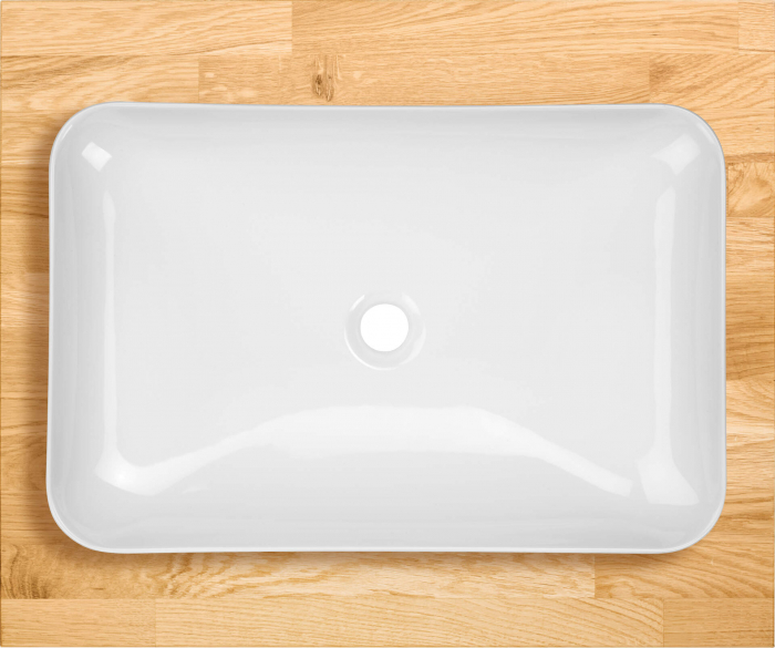 Lavoar ceramic, blat - 60x40 cm [2]
