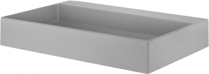 Lavoar din granit, blat, cu gaură pentru baterie - 60x40 cm [4]