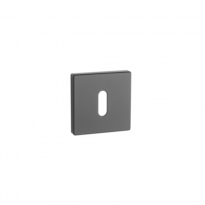 Rozeta APRILE Q SLIM 7MM BK - negru mat OB [1]