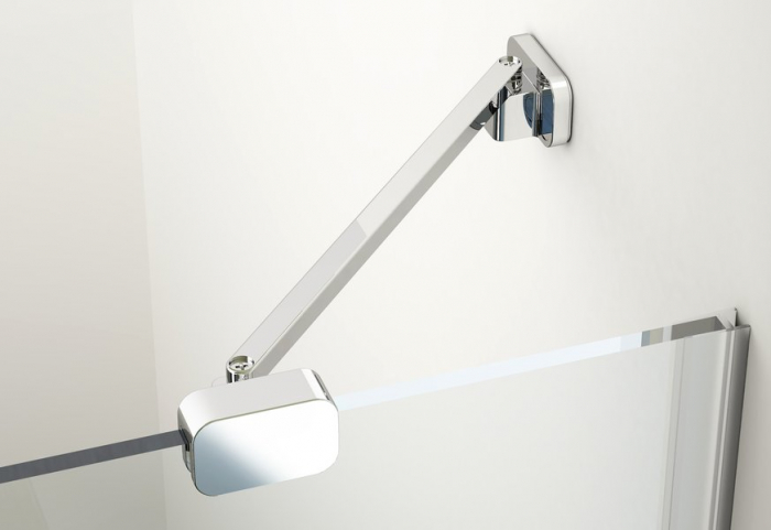 Usa de dus BSDPS-90/90 R crom+sticla Transparent [3]