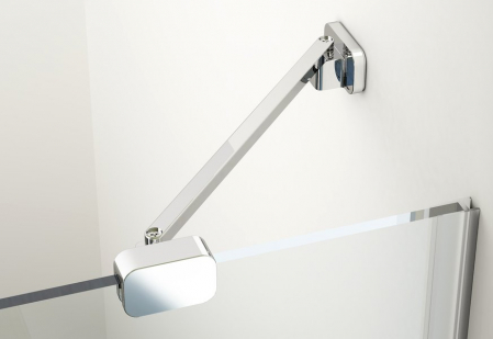 Usa de dus BSDPS-90/90 R crom+sticla Transparent [2]