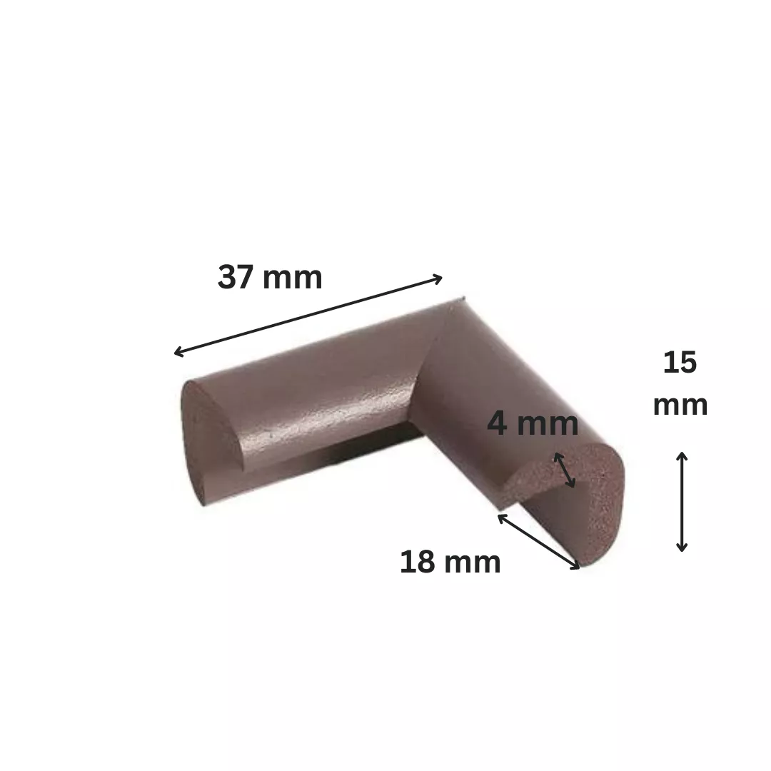 Aparatori colturi mobila, pentru uz industrial, maro [5]