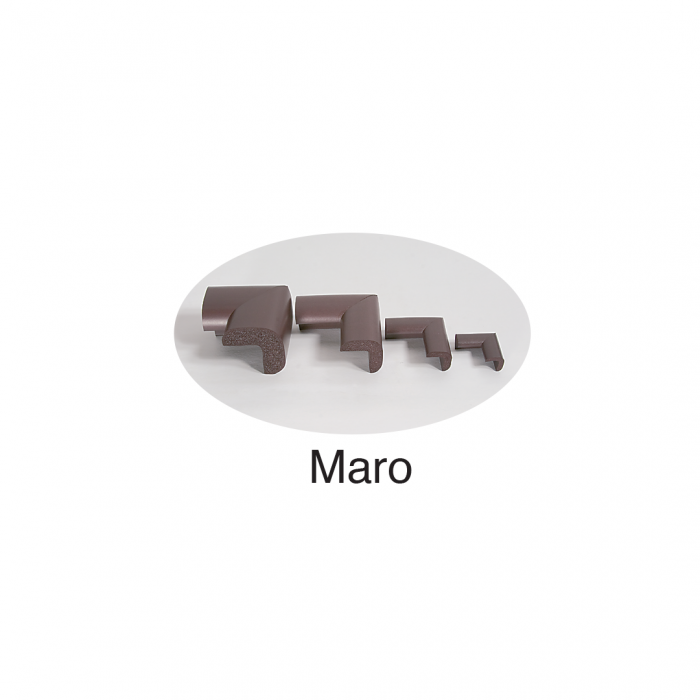 Aparatori colturi mobila, pentru uz industrial, maro [6]