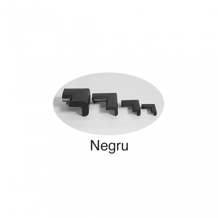 Aparatori colturi mobila, pentru uz industrial, negru [6]