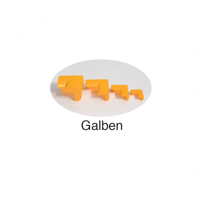 Aparatori colturi mobilier, uz industrial, galben [6]