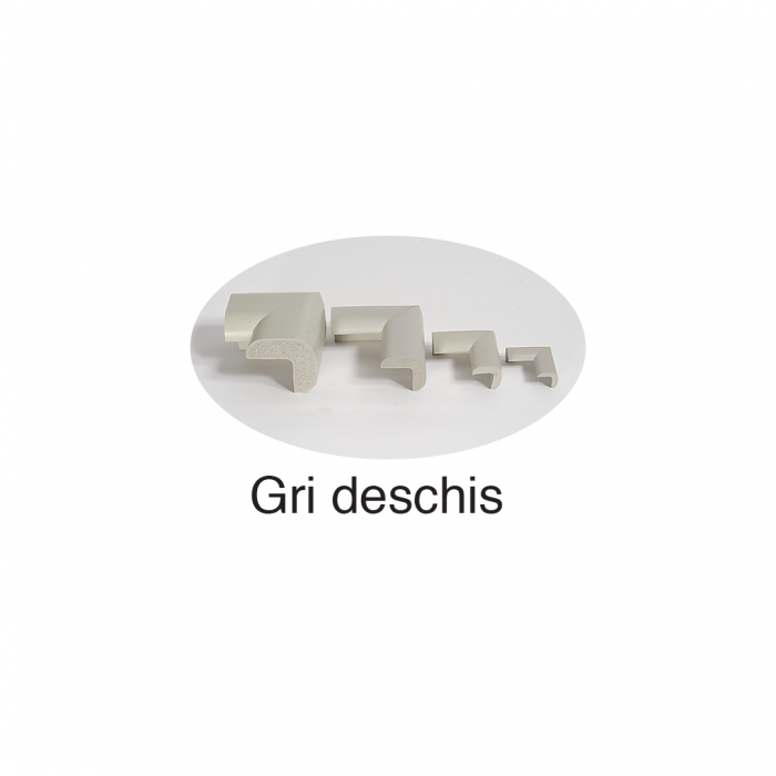 Aparatori colturi mobilier, uz industrial, gri deschis [6]