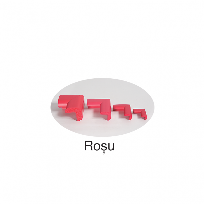 Aparatori colturi pentru mobila, uz industrial, rosu [6]